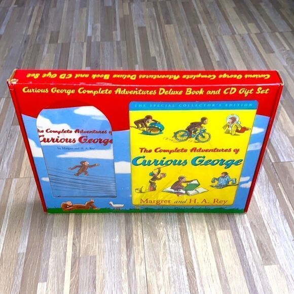 Curious George the little monkey man with the yellow hat Adventures Deluxe set - Picture 1 of 11